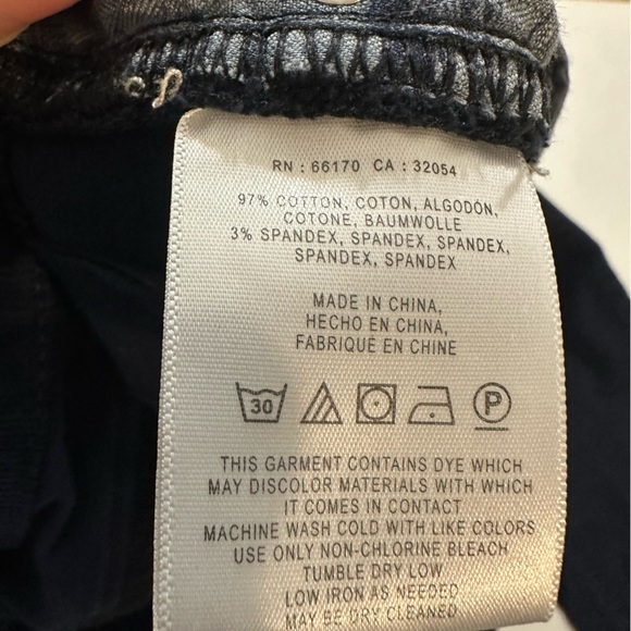 Pilcro and the Letterpress Women’s size 31 Navy Blue Corduroy Parallel Pants - Picture 4 of 11